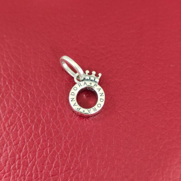 Pandora Open Center Crown Dangle Charm Bracelet Charm with box - Picture 4 of 5